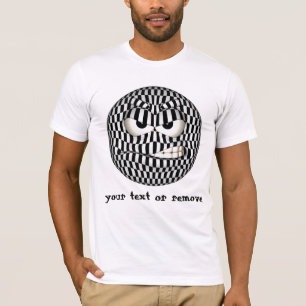 Camiseta Emoticon irritado da cara
