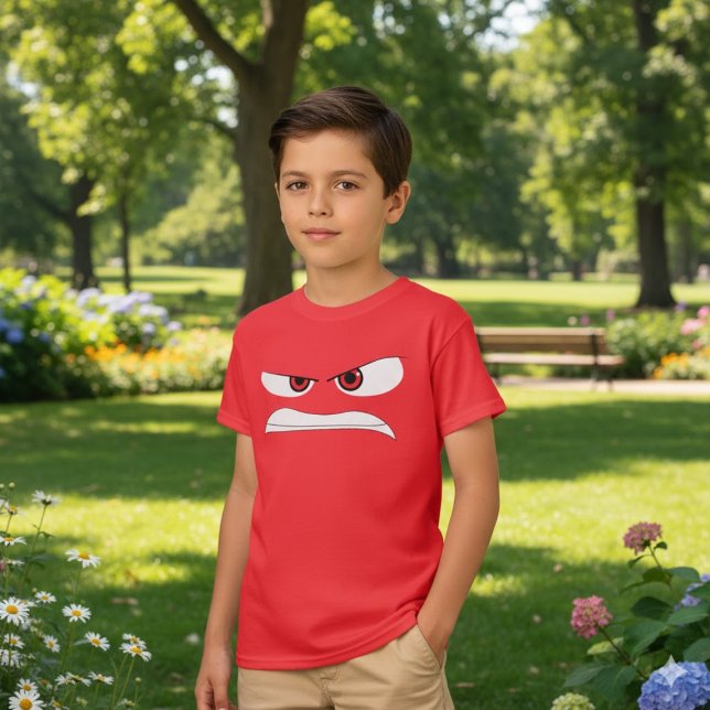 Camiseta Emotion Anger Face (Criador carregado)