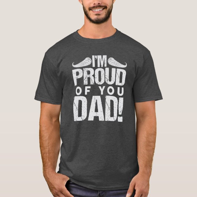 Camiseta Emotional Dad Message Shirt (Frente)