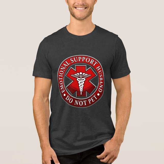 Camiseta Emotional Support Husband (Frente)