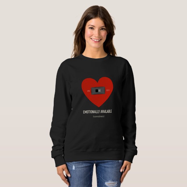Camiseta Emotionally available  (Frente Completa)