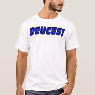 Camiseta Empate-Azul-Preto