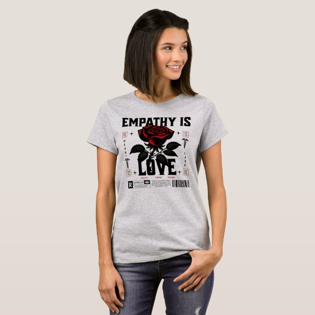 Camiseta Empatia é Amor  (Frente Completa)