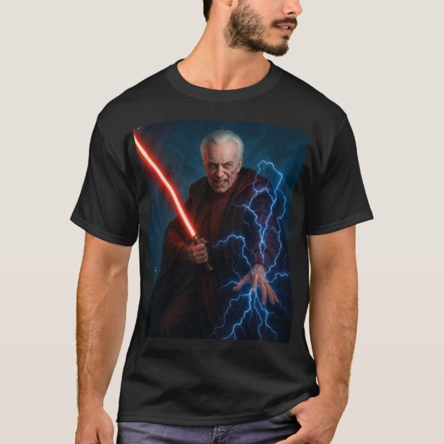 Camiseta Emperor Palpatine – Power of the Dark Side (Frente)