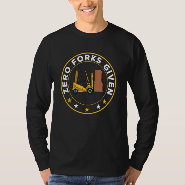Camiseta Empilhadeira Sem Garfos Dados (Frente)