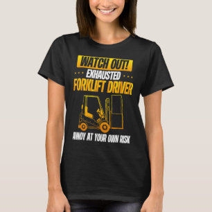 Camiseta Empilhador Sarcástico