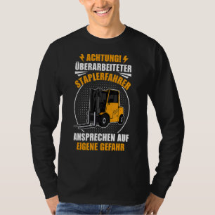 Camiseta Empilhadora de Palete Estante Logisticiano
