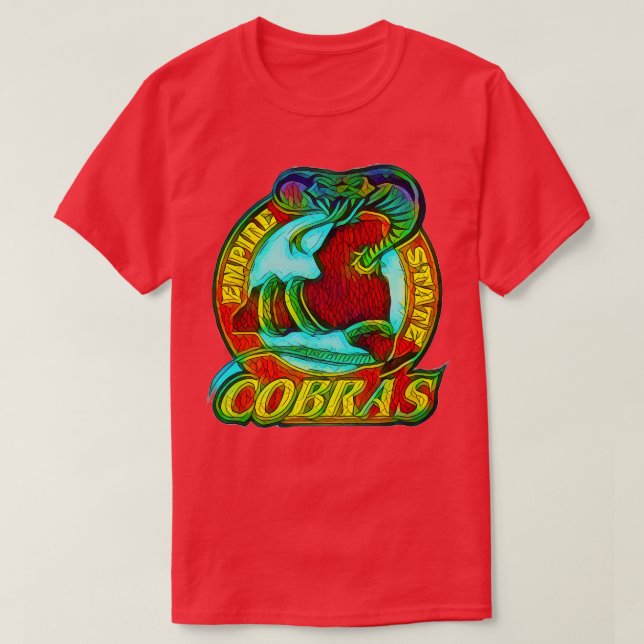 Camiseta Empire State Cobras Roller Hockey (Frente do Design)