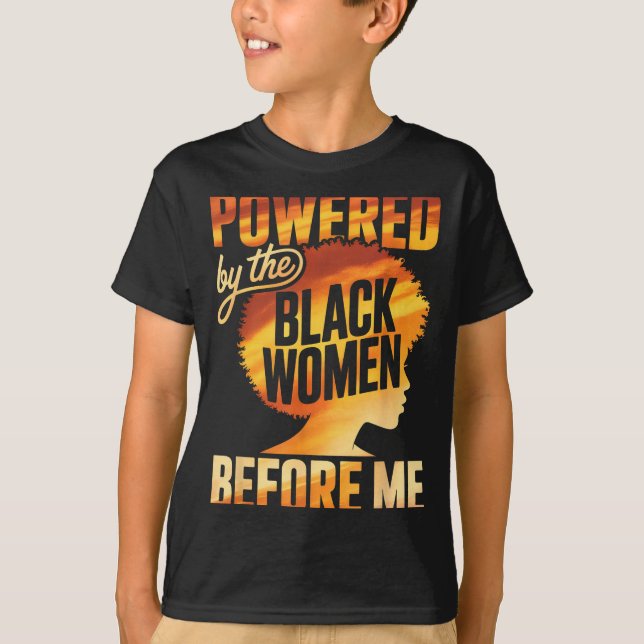 Camiseta Empoderado pelas mulheres negras antes do empodera (Frente)
