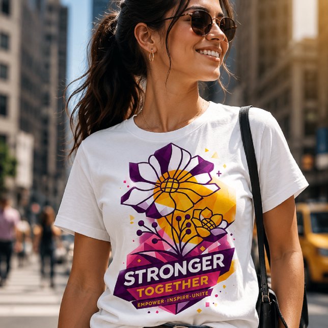 Camiseta Empoderador e Tendência Desenhada (Criador carregado)
