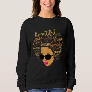 Camiseta Empoderamento da Rainha Afro-Africana Ebony Afro
