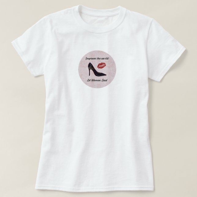 Camiseta Empoderamento das mulheres (Frente do Design)