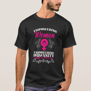 Camiseta Empoderamento das Mulheres Igualdade Feminismo Fem