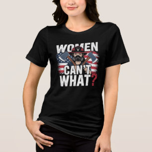 Camiseta Empoderamento de Bombeiros Mulheres