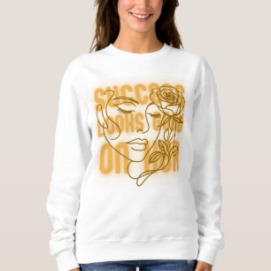 Camiseta Empoderamento de Mulheres de Arte de Rosto Ascende