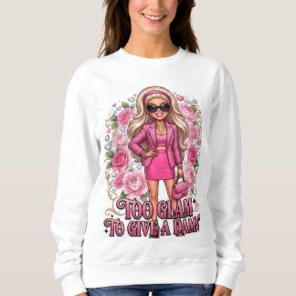 Camiseta empoderamento de mulheres glamorosas