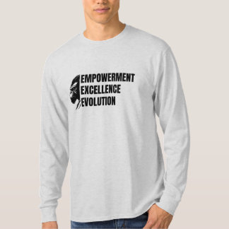 Camiseta Empoderamento. Excelência. Evolução.