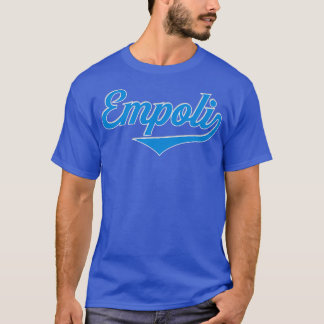 Camiseta Empoli Itália Cidade Italiana Vintage Esporte Typo