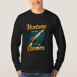 Camiseta Empreenda-se no foguete Cosmos - Acelerador de Esp