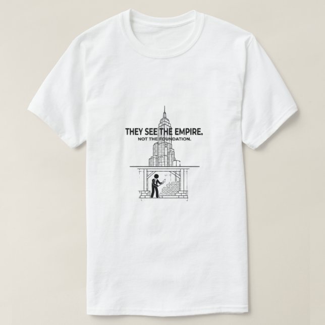 Camiseta Empreendedor do Império Invisível – Negóc (Frente do Design)
