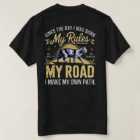 Camiseta Empreendedor Gato Chefe - Minhas Regras M