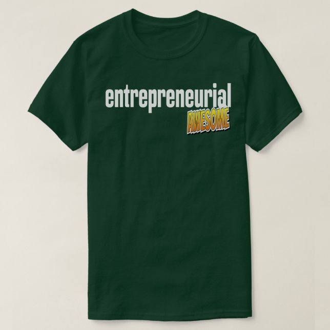 Camiseta Empreendedorismo incrível (Frente do Design)