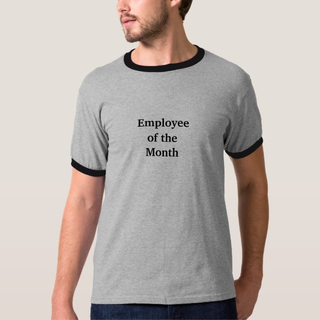Camiseta Empregado do mês (Frente)
