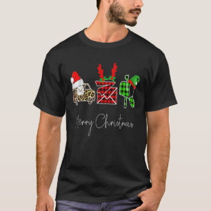 Camiseta Empregador Postal Feliz Natal Feliz Xmas Para A Fa