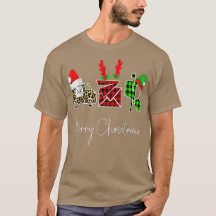 Camiseta Empregador Postal Feliz Natal Feliz Xmas Para A Fa