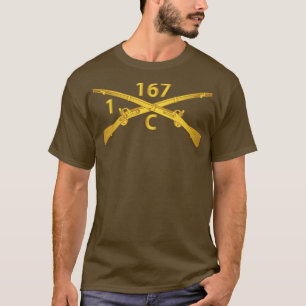 Camiseta Empresa C 1rua Batalhão 167º Regimento de Infantar
