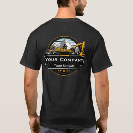 Camiseta Empresa de Construção de Equipamentos Pesados Prof