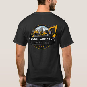 Camiseta Empresa de Construção de Equipamentos Pesados Prof