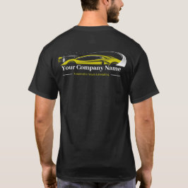 Camiseta Empresa de Lava-Automóvel de Detenção Automática P