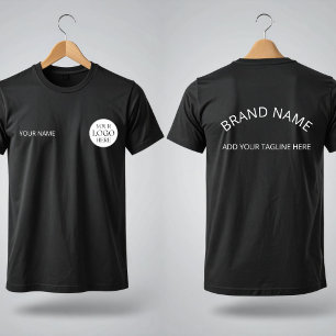 Camiseta Empresa de Logotipo Personalizado Pequena Empresa