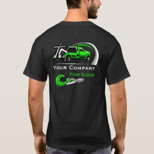 Camiseta Empresa de reboque profissional, serviço de cabele