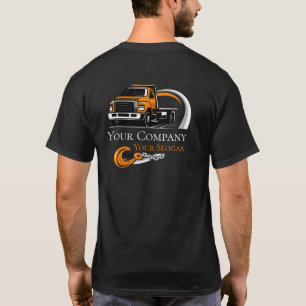 Camiseta Empresa de reboque profissional, serviço de cabele