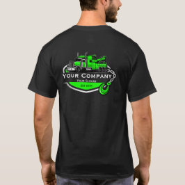 Camiseta Empresa de reboque profissional, serviço de cabele