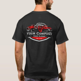 Camiseta Empresa de reboque profissional, serviço de cabele
