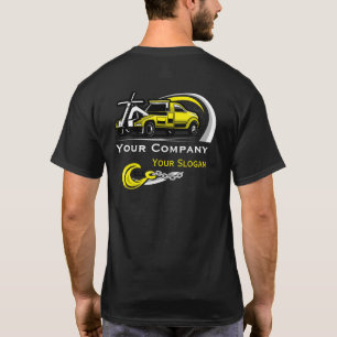 Camiseta Empresa de reboque profissional, serviço de cabele