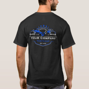 Camiseta Empresa de Reboque Profissional, Serviço de Reboqu