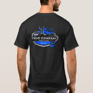 Camiseta Empresa de Reboque Profissional, Serviço de Transp