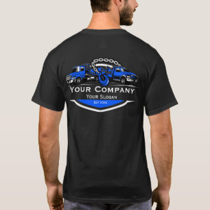 Camiseta Empresa de Reboque Profissional, Serviço de Transp