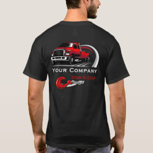 Camiseta Empresa de Reboque Profissional, Serviço de Transp