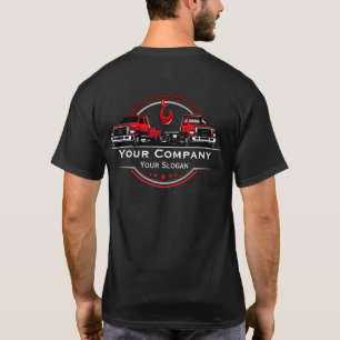 Camiseta Empresa de Reboque Profissional, Serviço de Transp