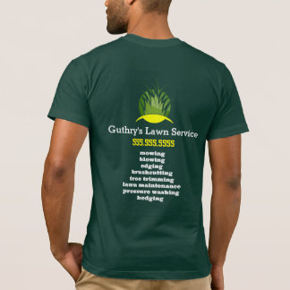Camiseta Empresa de Serviços Lâmpadas/Camisa Paisagista