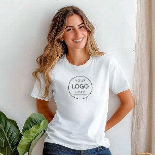Camiseta Empresa Logotipo Funcionários Empregados da Empres