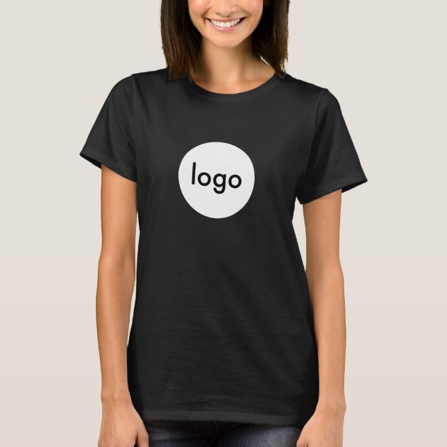 Camiseta Empresa Personalizada de Logotipo Comercial (Frente)