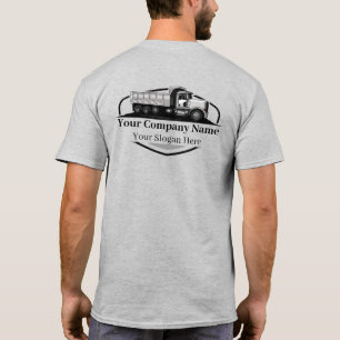 Camiseta Empresa Profissional de Transporte de Caminhão Bas