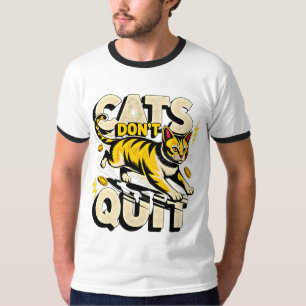 Camiseta Empresária Gata Chefe – Gatos Não Desistem Dinheir