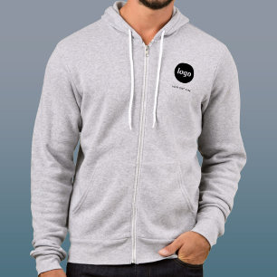 Camiseta Empresarial Simples com Logo e Texto